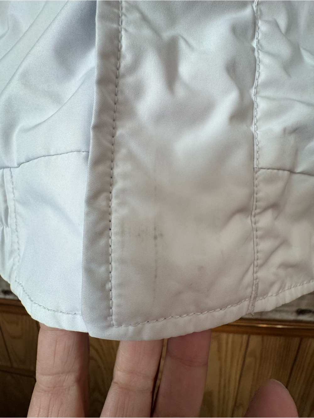 Vintage Columbia Bugaboo 3-in-1 Interchange
Jacket Women's M White Blue Green Fl - Picture 11 of 15